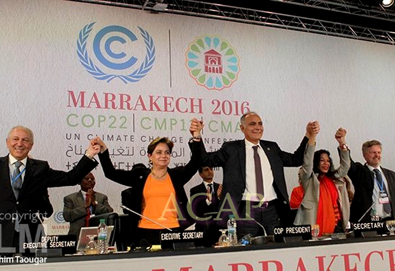 En marge de la COP22, les chefs d’Etat et de gouvernement souscrivent à la Proclamation de Marrakech