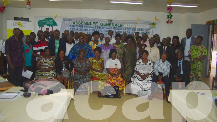 Assemblée générale constitutive de la Plateforme des organisations de la société civile d’Afrique francophone