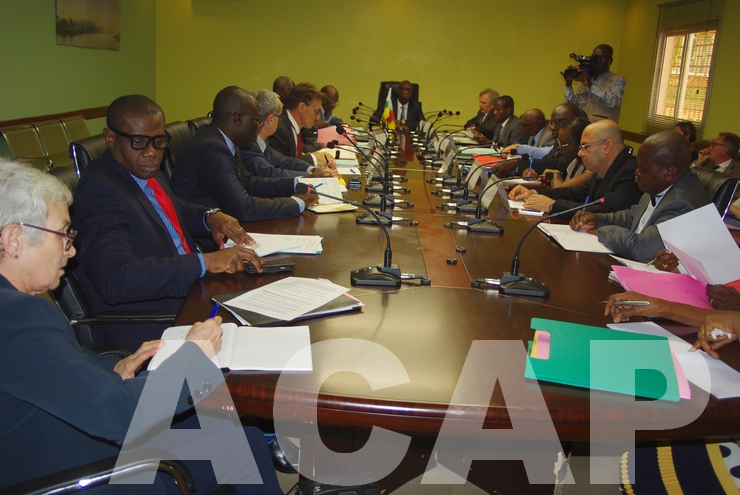 Ouverture à Bangui de la 3ème réunion du Comité Directeur Conjoint du Plan national de relèvement (RCPCA)