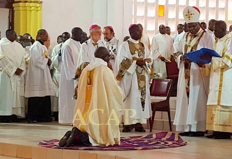 Ordination Episcopale de l'Evêque coadjuteur de Bambari, Richard Appora