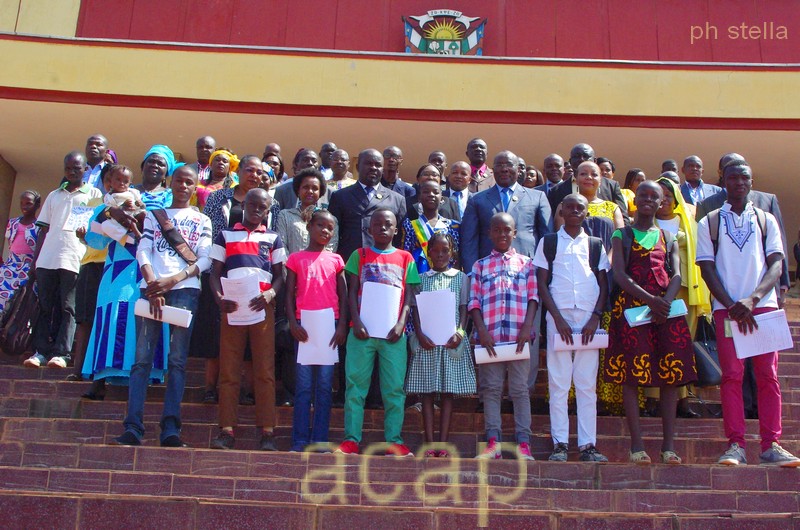 Installation à Bangui de la députée des jeunes filles à l’Assemblée nationale 