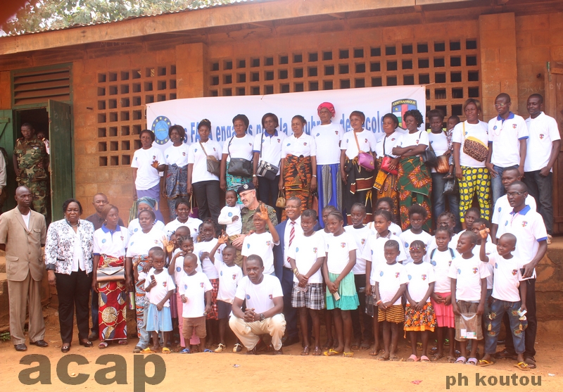 Lancement à Bangui de la Journée de consultation au profit des enfants démunis