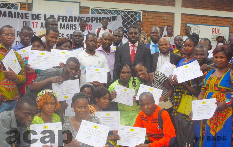 Les diplômés de l'Agence universitaire de la Francophonie