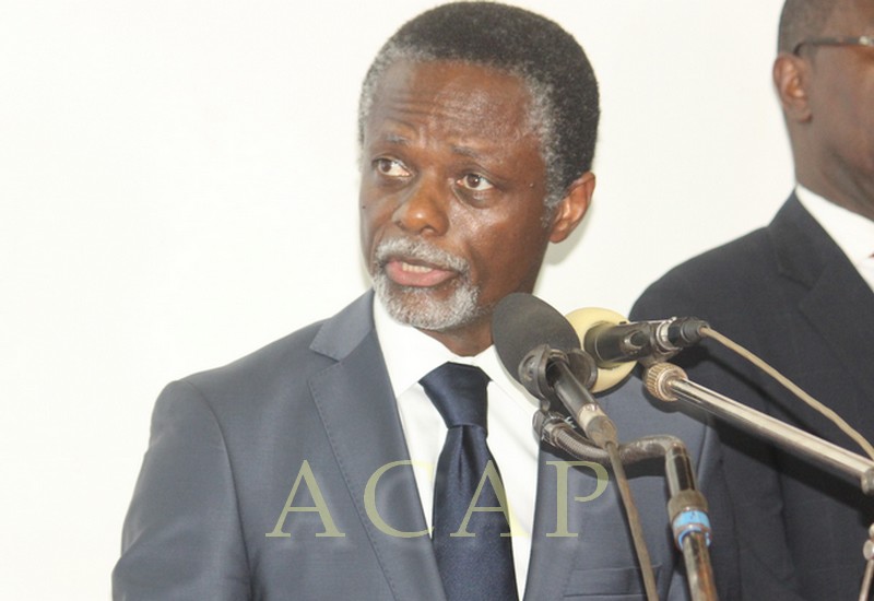 Le chef de la MINUSCA, Parfait Onanga Anyanga