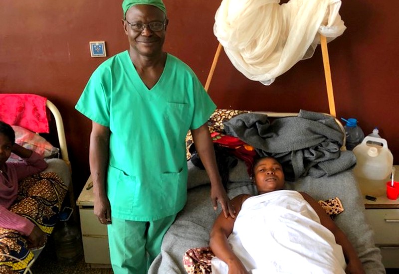 Prise en charge d'une victime de fistule obstétricale à l'hôpital de l'Amitié, à Bangui