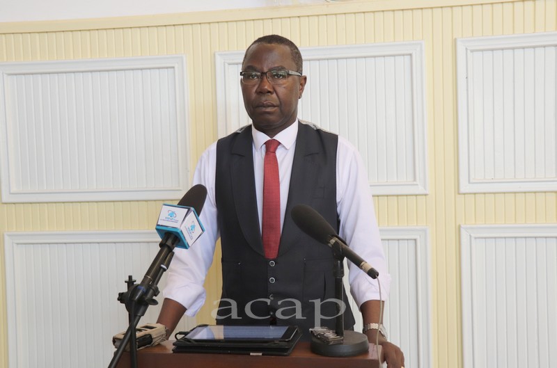 Albert Yaloké Mokpème, porte-parole de la présidence de la République