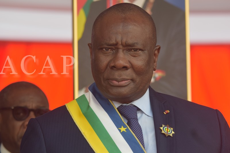 Le président de l'Assemblée nationale, Abdou Karim Meckassoua