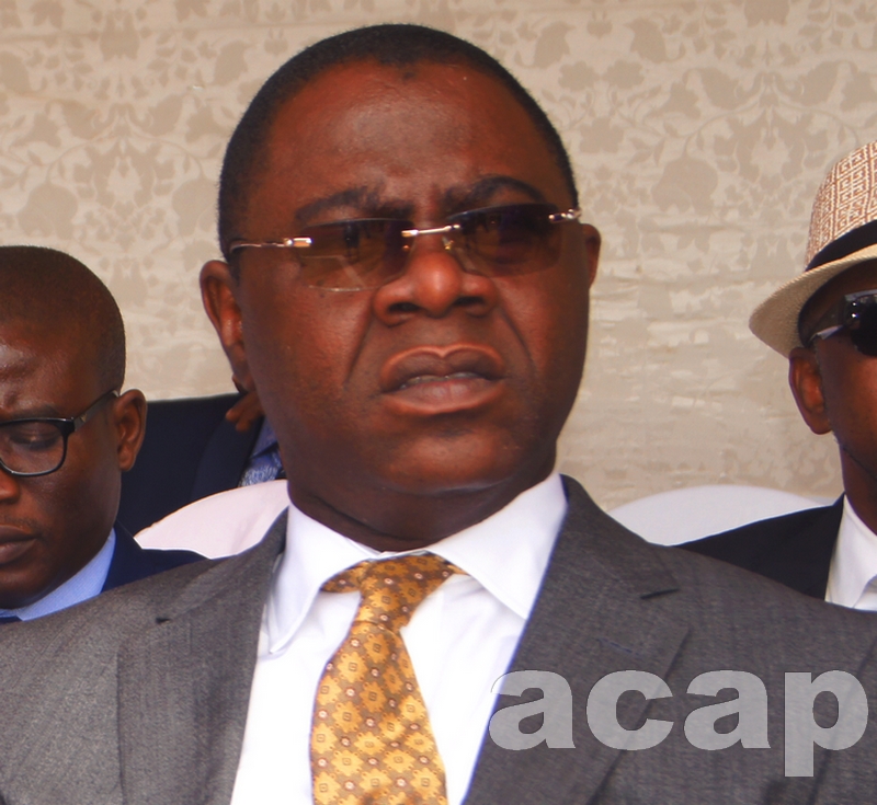 Le ministre des Finances et du Budget, Henri-Marie Dondra