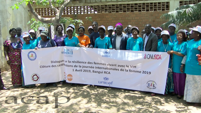 Organisation à Bangui du dialogue sur la résilience des femmes vivant avec le VIH face à la discrimination et la stigmatisation