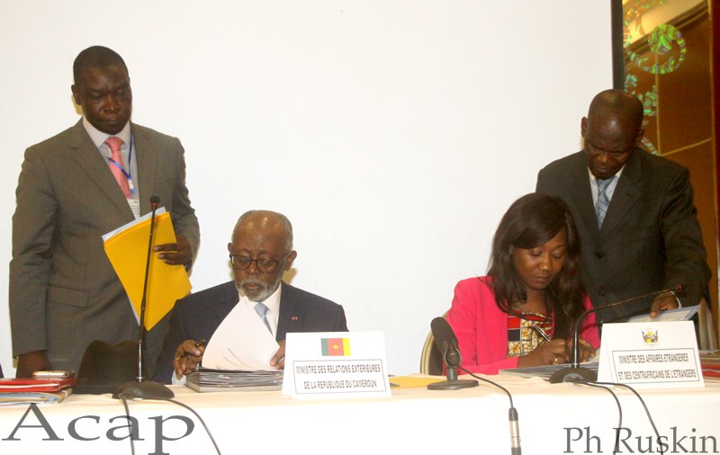 Clôture à Bangui des travaux de la 12ème session de la grande commission mixte entre la République Centrafricaine et le Cameroun