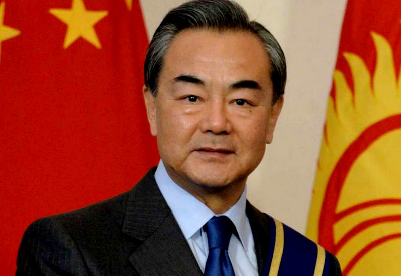 M. Wang Yi, conseiller d'État et ministre des Affaires étrangères de la Chine