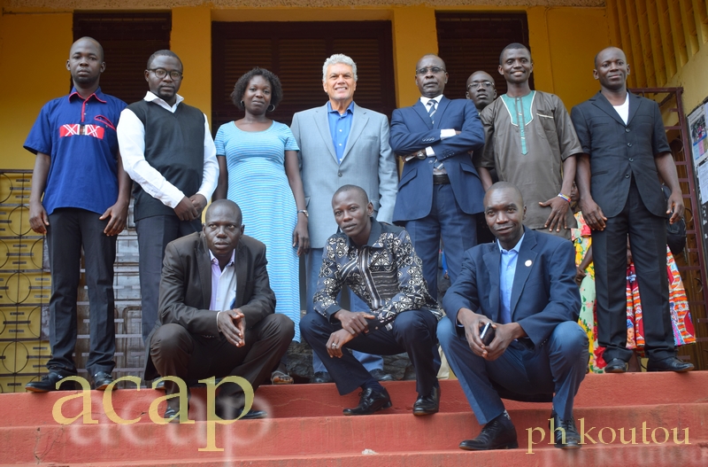 Photo de famille à l'issue de la formation