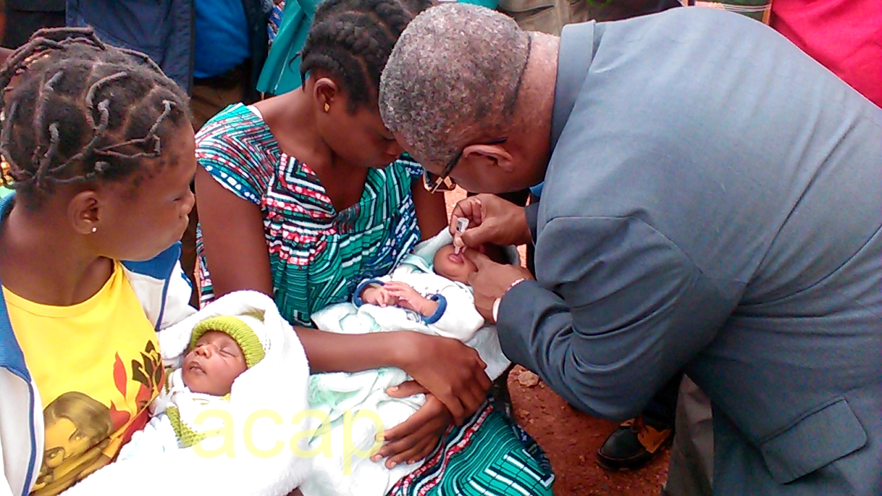  Lancement à Bégoua du 2ème round de la campagne de vaccination contre la poliomyélite dans 21 districts sanitaires de Centrafrique