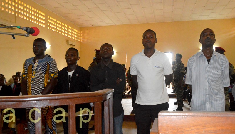 La Cour criminelle condamne Charly Dimbélé, Gabin Dimbélé et Kévin Gbakambo à 20 ans de travaux forcés