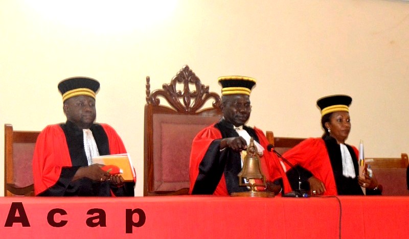 La Cour criminelle présidée par magistrat Ouakara