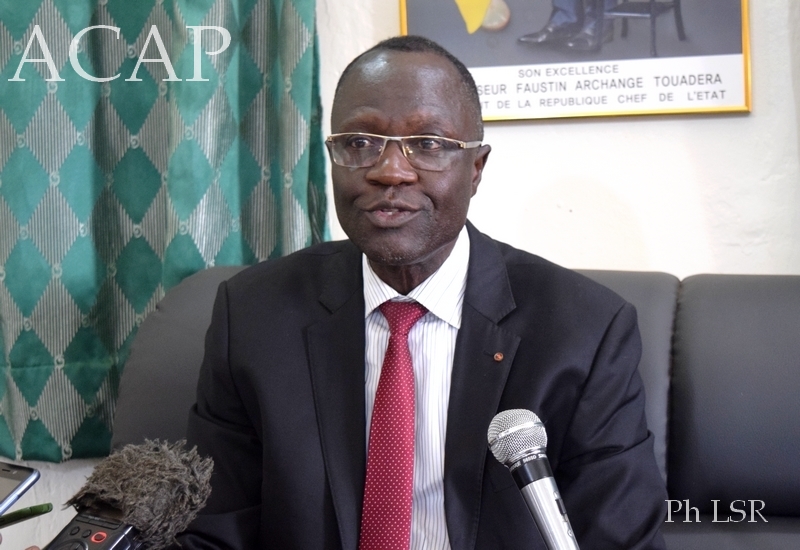 ministre de l'Agriculture Honoré Féizouré