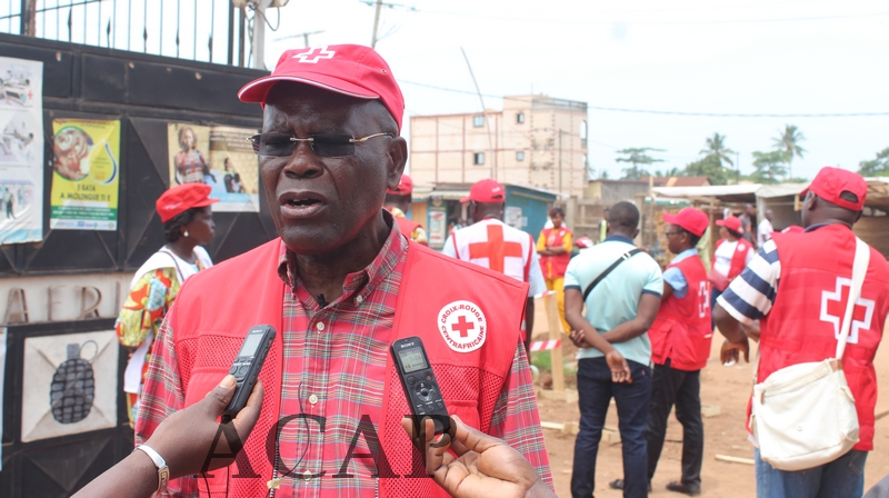 Président de la Croix rouge centrafricaine Pasteur Antoine Mbaobogo