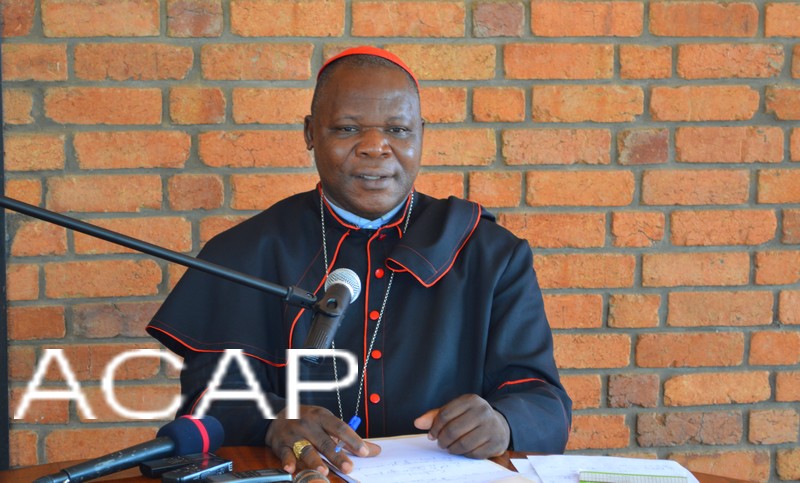 Le Cardinal Nzapalainga rend compte de sa tournée pastorale
