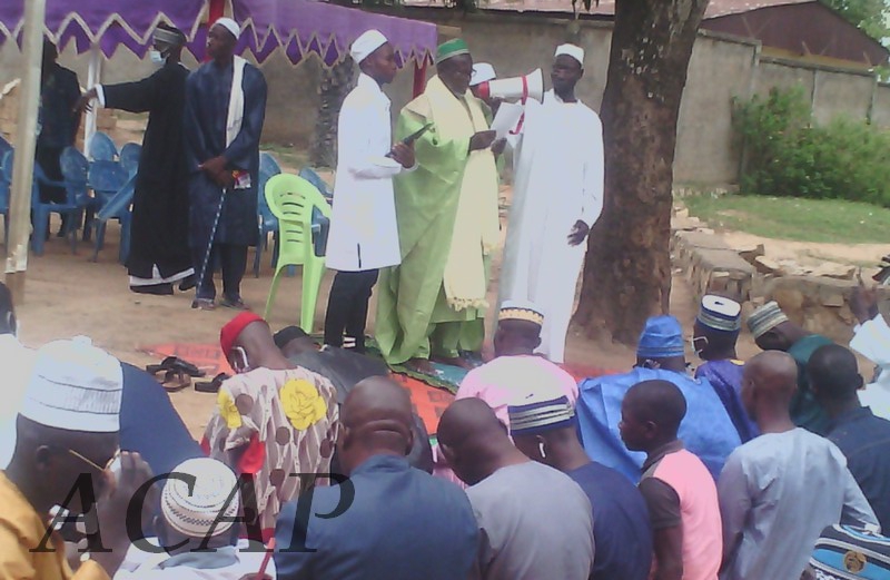 La fin de Ramadan dans le 7ème arrondissement de Bangui