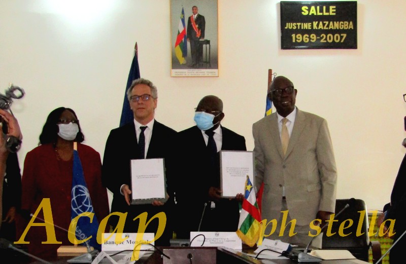 Un projet d’urgente à la crise alimentaire en Centrafrique