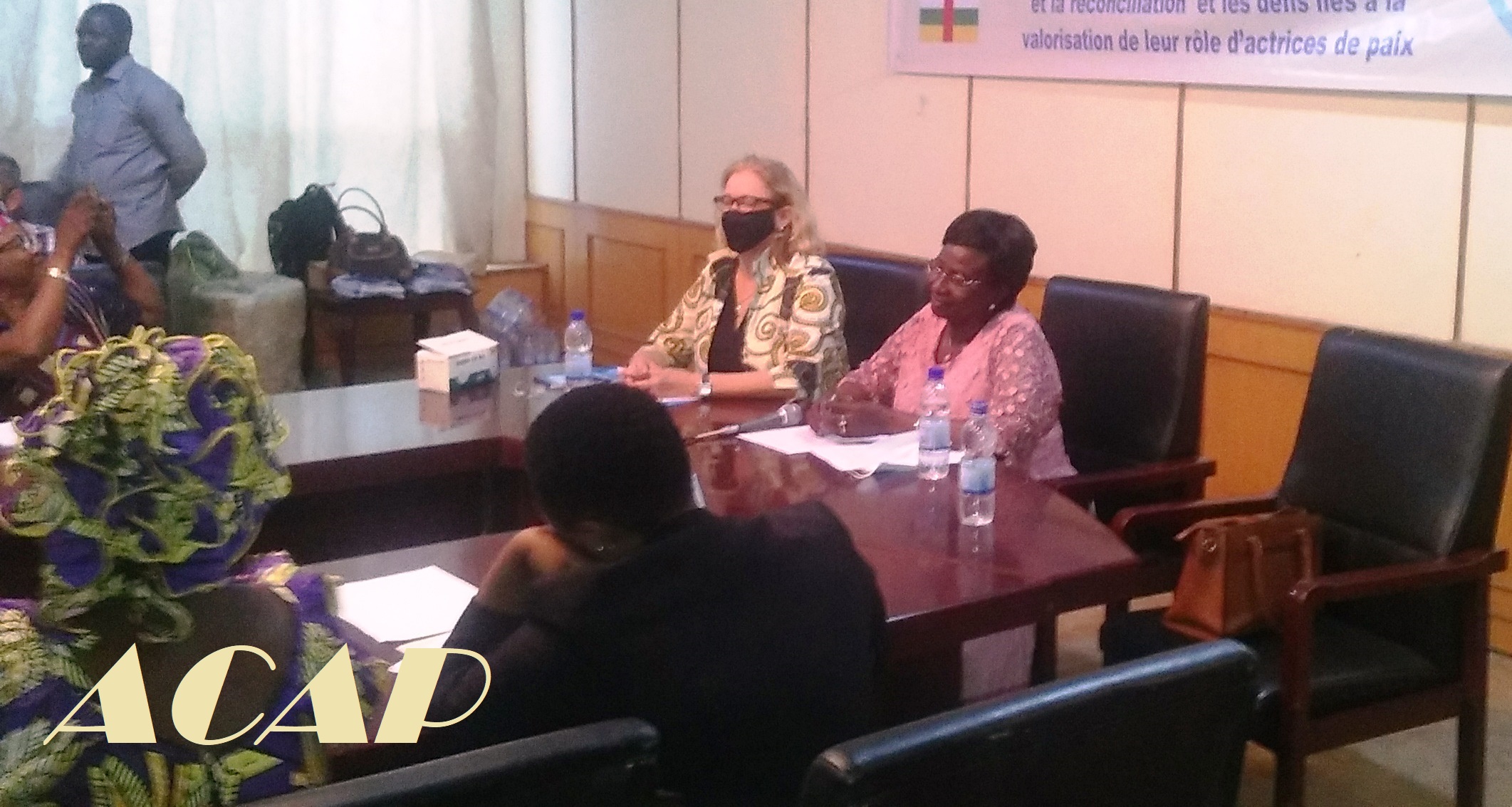 Les femmes leaders Centrafricaines célèbrent la journée internationale de la paix