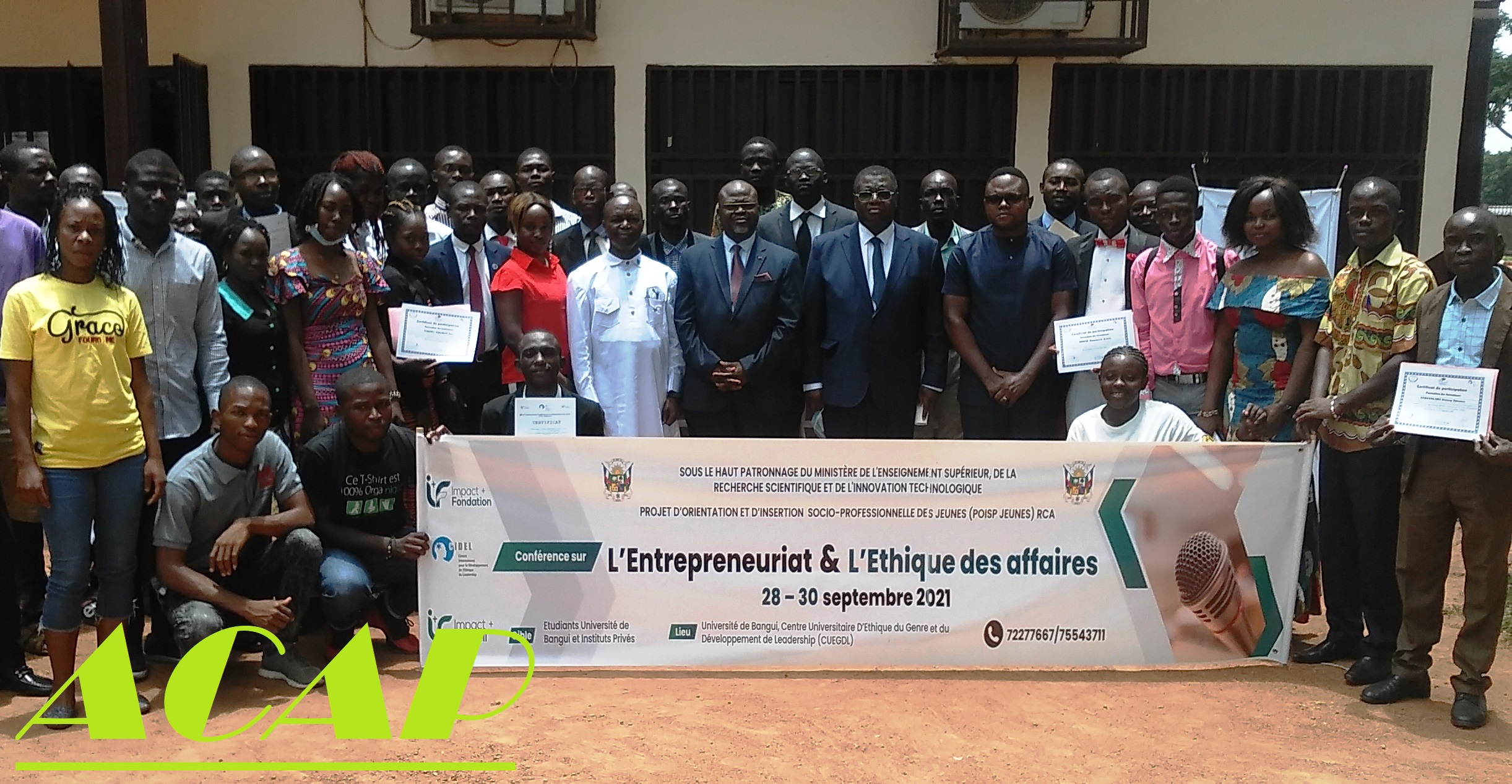 Insérer désormais le programme de l’entreprenariat dans toutes les facultés de l’Université de Bangui