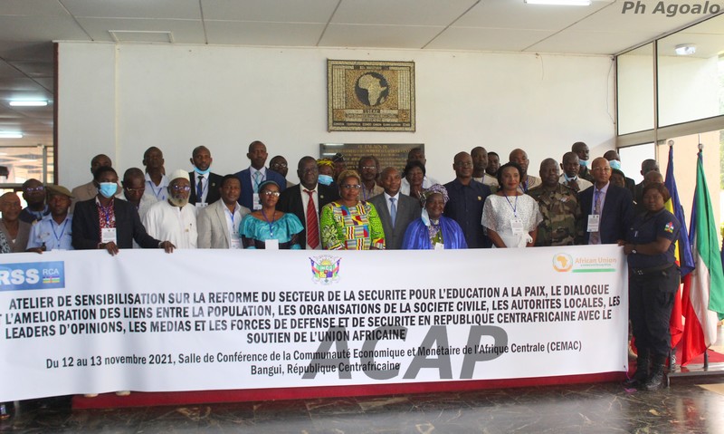 Lancement à Bangui de la campagne de sensibilisation sur la réforme du secteur de sécurité