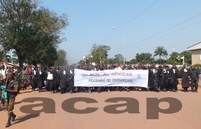 Appel pressant du corps judiciaire à la communauté internationale pour éviter le pire en République Centrafricaine