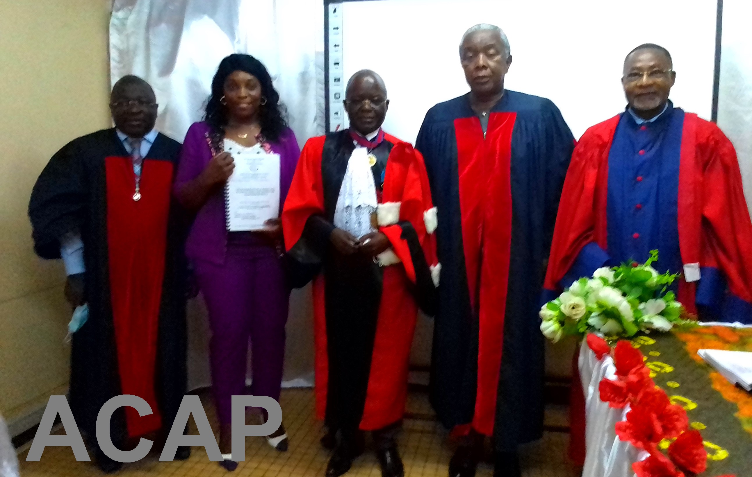 Cinq nouveaux docteurs pédiatres au Complexe pédiatrique de Bangui