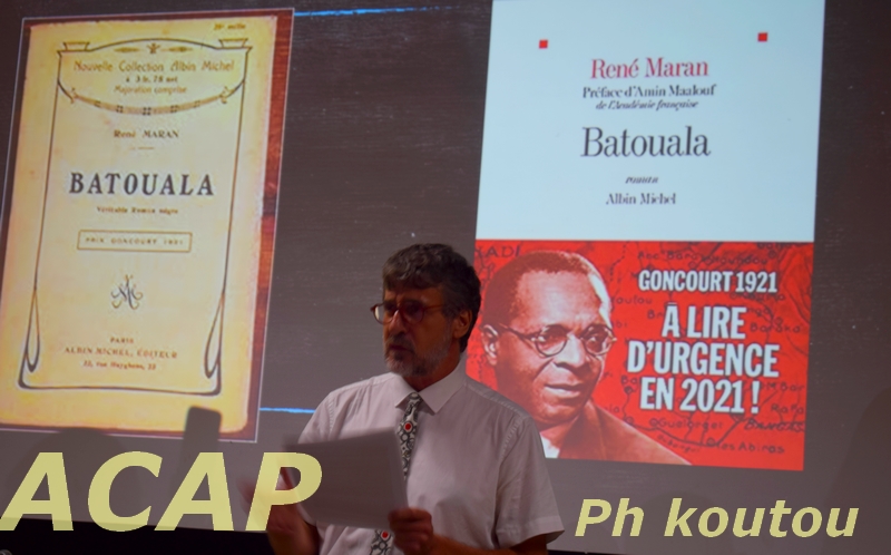 Célébration à Bangui du centenaire du roman Batouala de René Maran