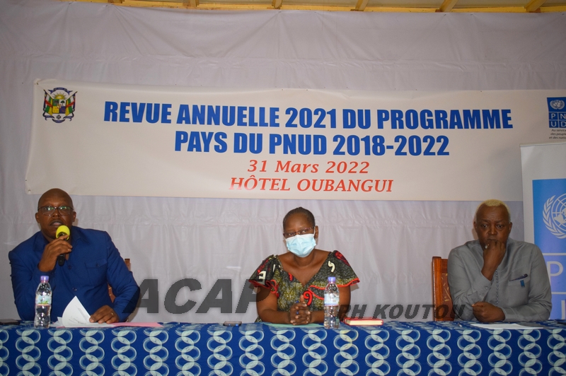 Ouverture des travaux de la revue annuelle des réalisations 2021