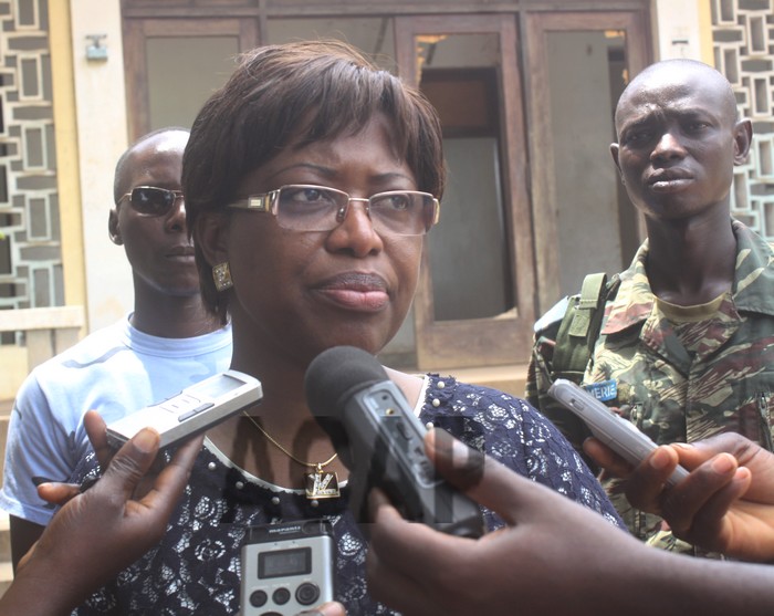 Mme Antoinette Montaigne annonce la réhabilitation prochaine du Centre émetteur de Bimbo
