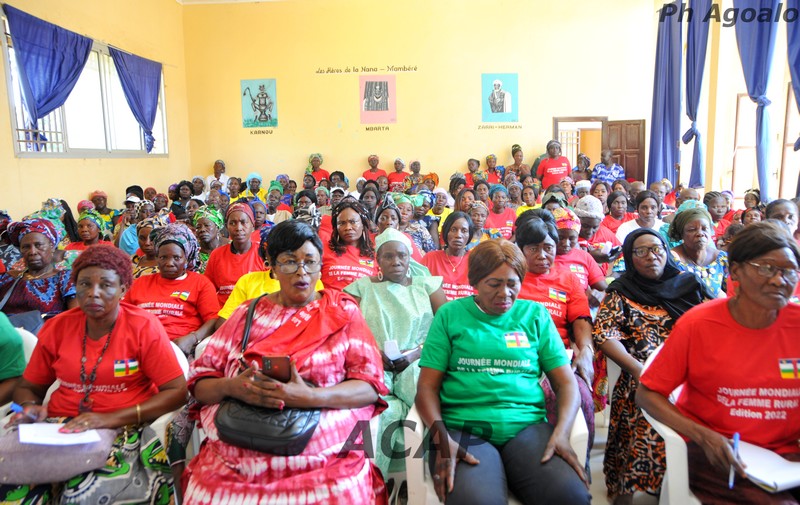 Sensibilisation des Femmes rurales de Bouar sur les violences basées sur le genre