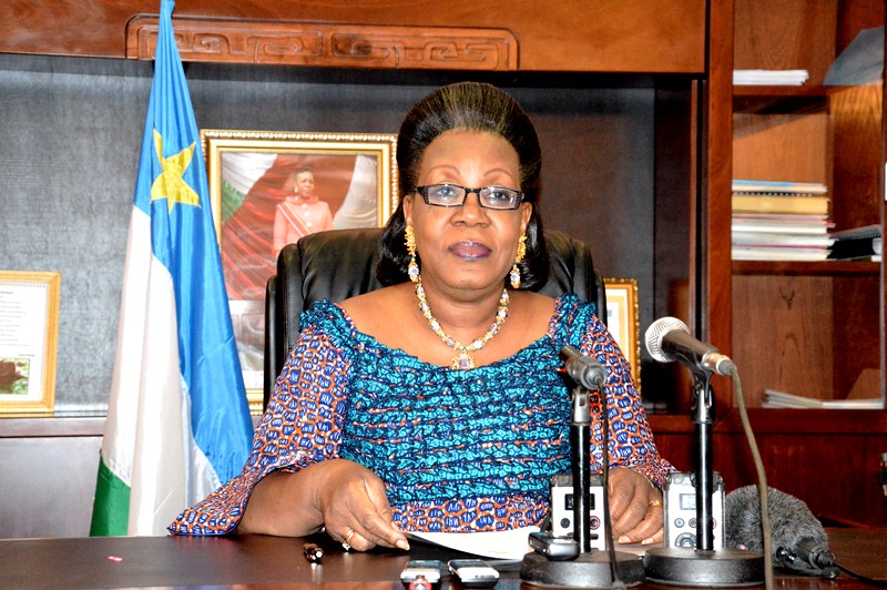 Mme Catherine Samba Panza appelle à l’application stricte de l’Accord de Brazzaville