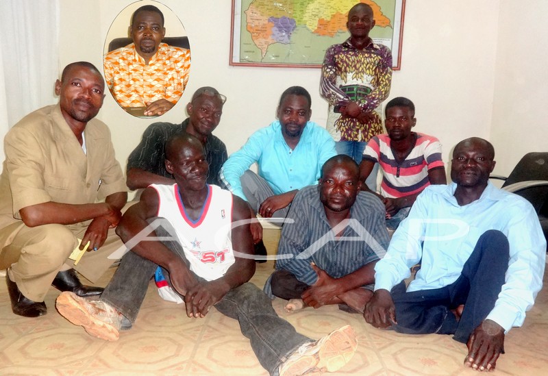 Eddy-Symphorien Kparékouti célèbre son anniversaire en compagnie des handicapés de la capitale Bangui