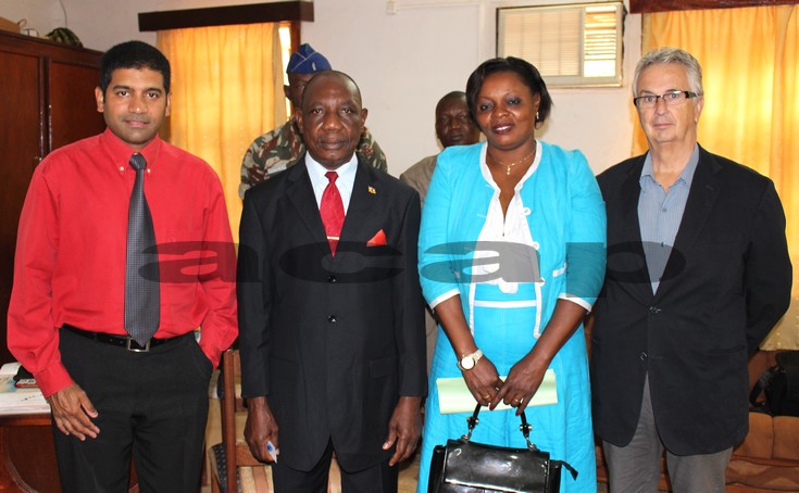 Le ministre de la communication Victor Waké exhorte la Fondation Hirondelle à appuyer le processus de la transition en RCA