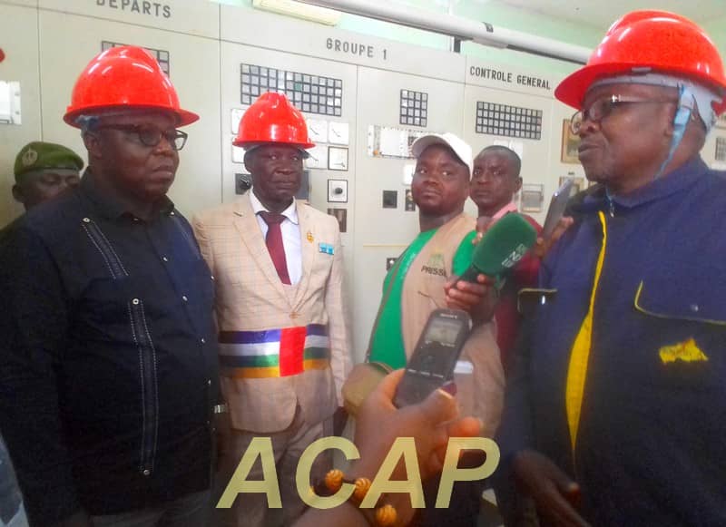 Visite des Elus de la nation à l'usine de Bouali 2