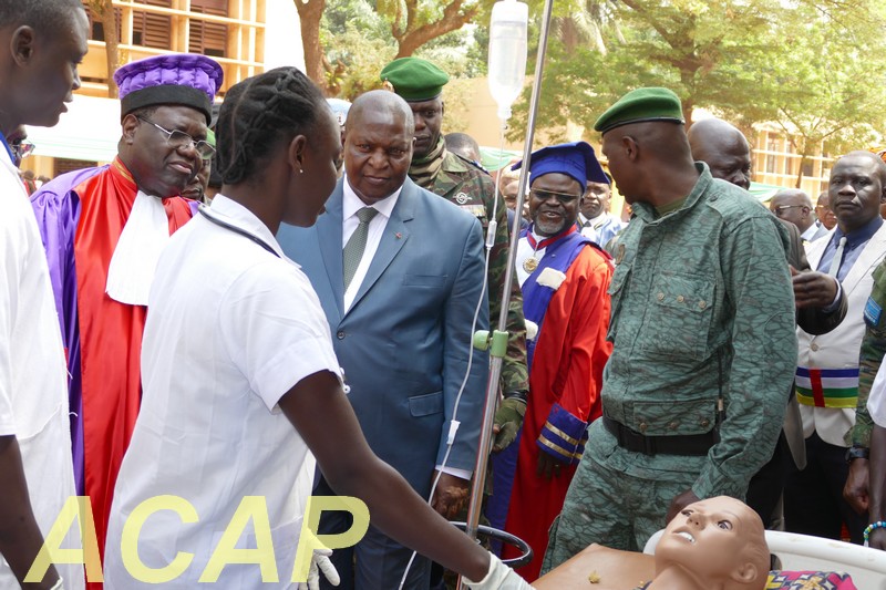 Cérémonie officielle de la rentrée académique de l’université de Bangui