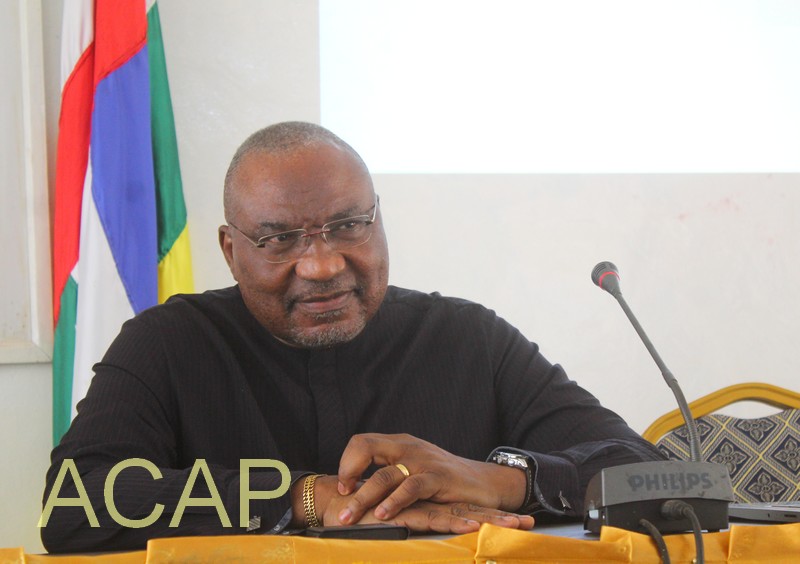 Le Ministre Marcel Djimassé échange avec les conseils sociaux sur la question de l’emploi en Centrafrique