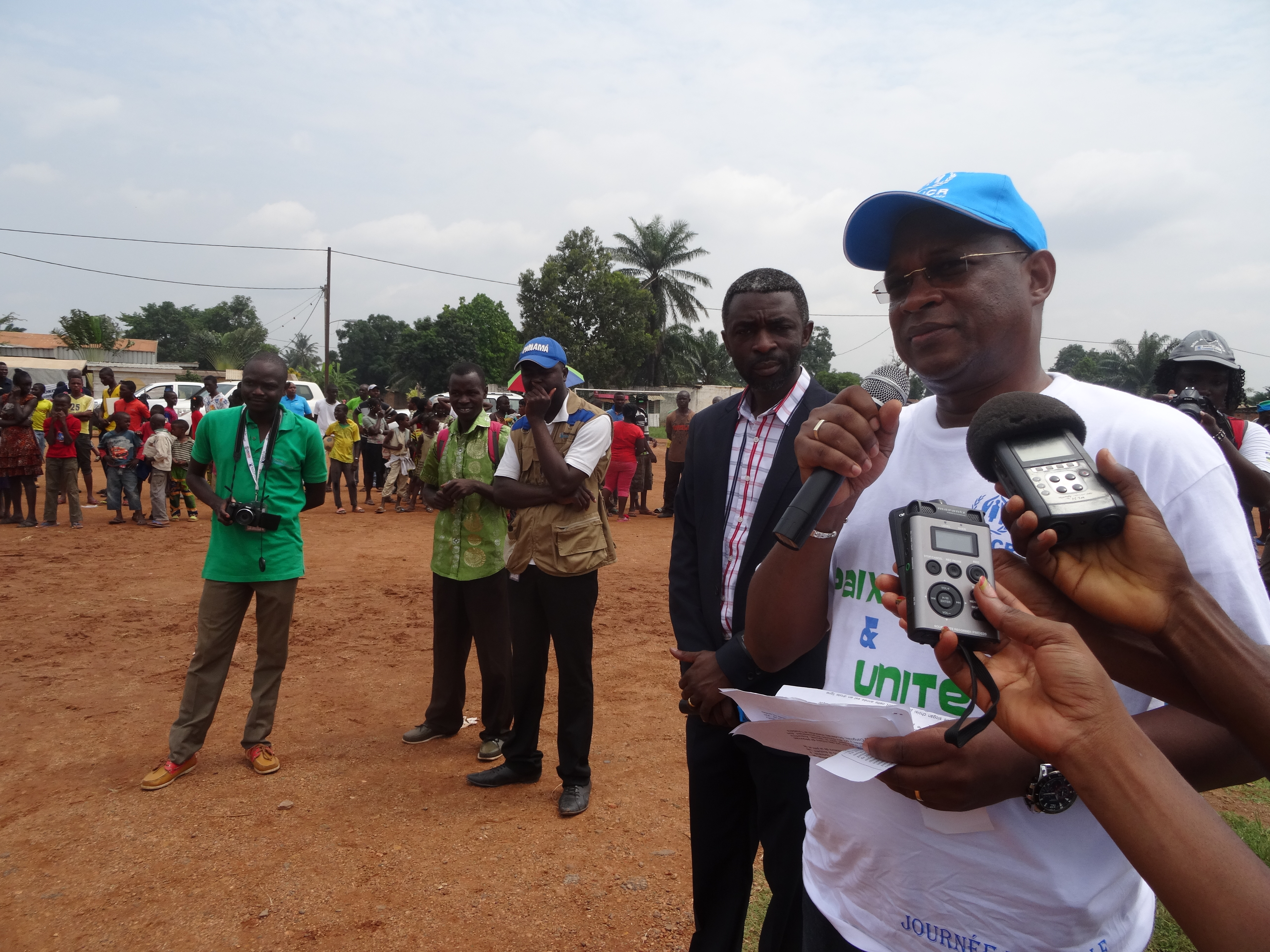 La Centrafrique accueille des milliers de personnes d’horizons divers sur son sol