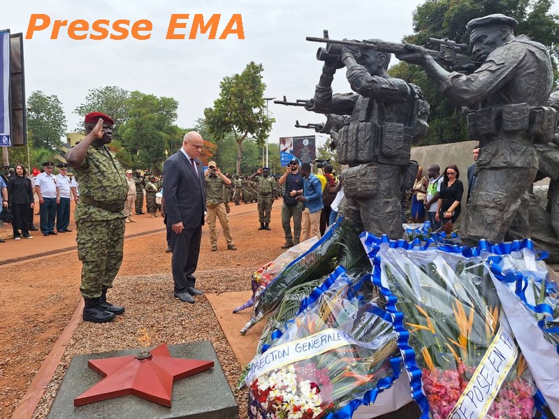 L'Armée centrafricaine participe à la célébration du 79eme anniversaire de la victoire de l’URSS sur les Nazis