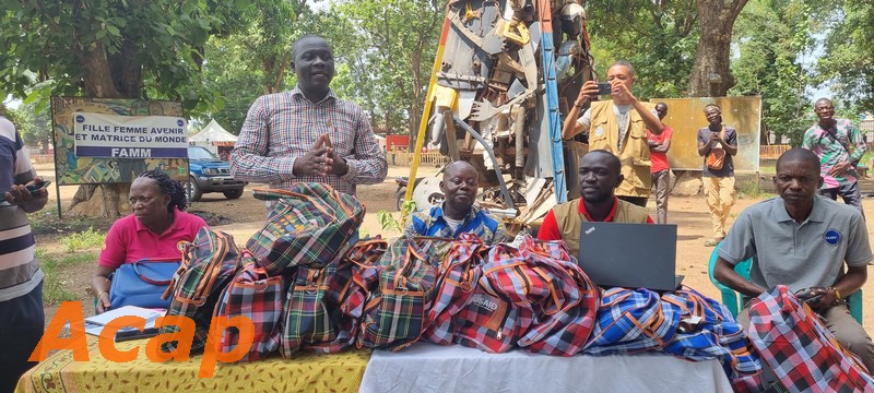 L’association FAMM lance la promotion d’hygiène menstruelle au profit des filles du 1er et 3e arrondissement de Bangui