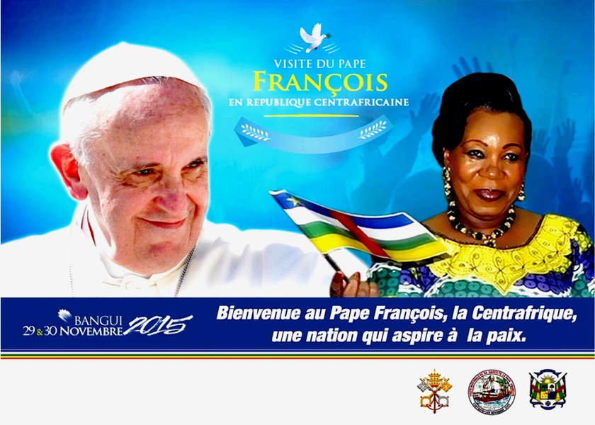 ​Le Pape François à Bangui les 29 et 30 octobre prochain