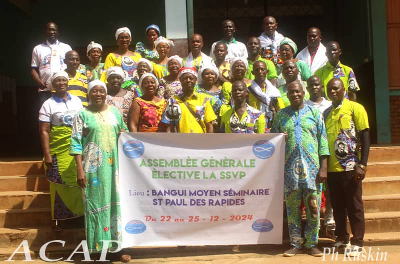 Augustin Wilikpan élu président du conseil supérieur de la société Saint Vincent de Paul de Centrafrique