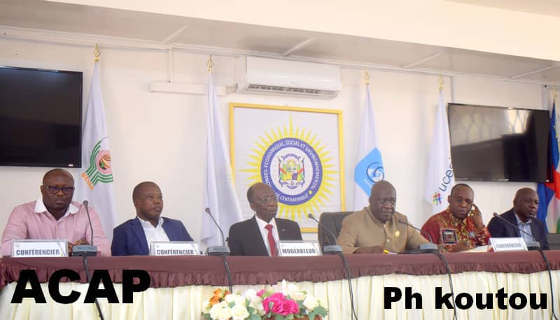 Table ronde sur le projet de grand Bangui