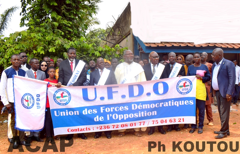 Mise en place du nouveau  bureau de l’Union des Forces Démocratiques de l’Opposition (UFDO)