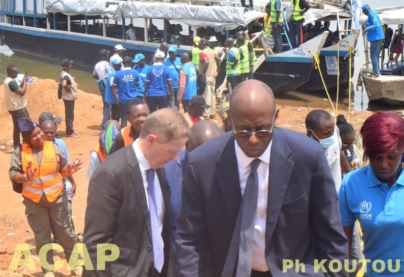 ​Trois cent dix-sept (317) Centrafricains Refugiés en République Démocratique du Congo sont de retour au pays.