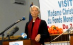 Christine Lagarde assure les députés centrafricains du  soutien total du Fonds monétaire international