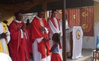 Le Nonce Apostolique au complexe pédiatrique de Bangui pour la messe de Noël