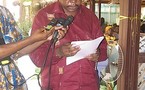 Centrafrique : Présentation des voeux du personnel des Transports au ministre d'Etat Anicet Parfait Mbay